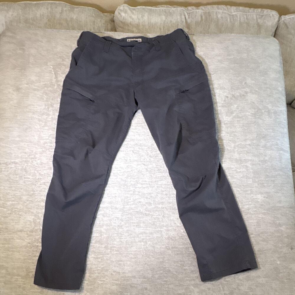 5.11 Tactical Men's Gray Solid Polyester Pants Regular 40x32